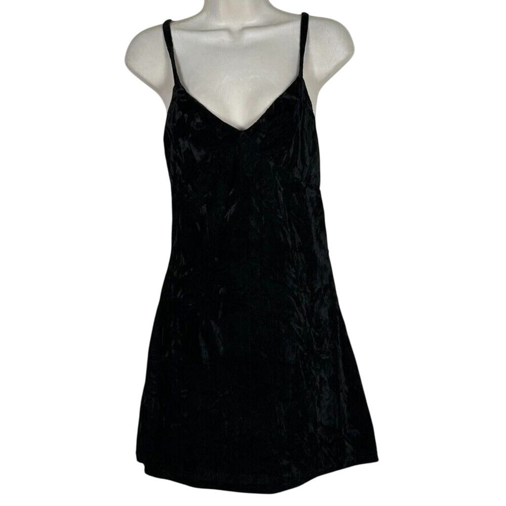Cotton Candy Womens Sz S crushed velvet backless Y2K Coquette